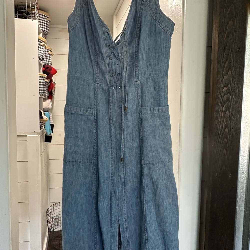 Denim Sleeveless Dress